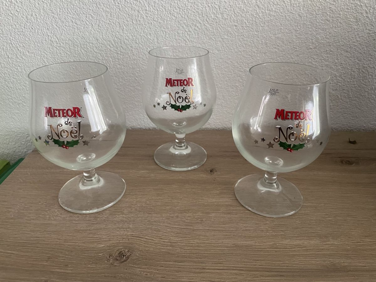 Bicchieri: Collection de 3 verres Meteor - Édition Limitée – Usato da Fribourg venduto da Obiwan22