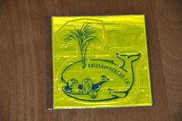 Reflektor Aufkleber / Sticker Kinder Zoo Rapperswil ca. 7cm