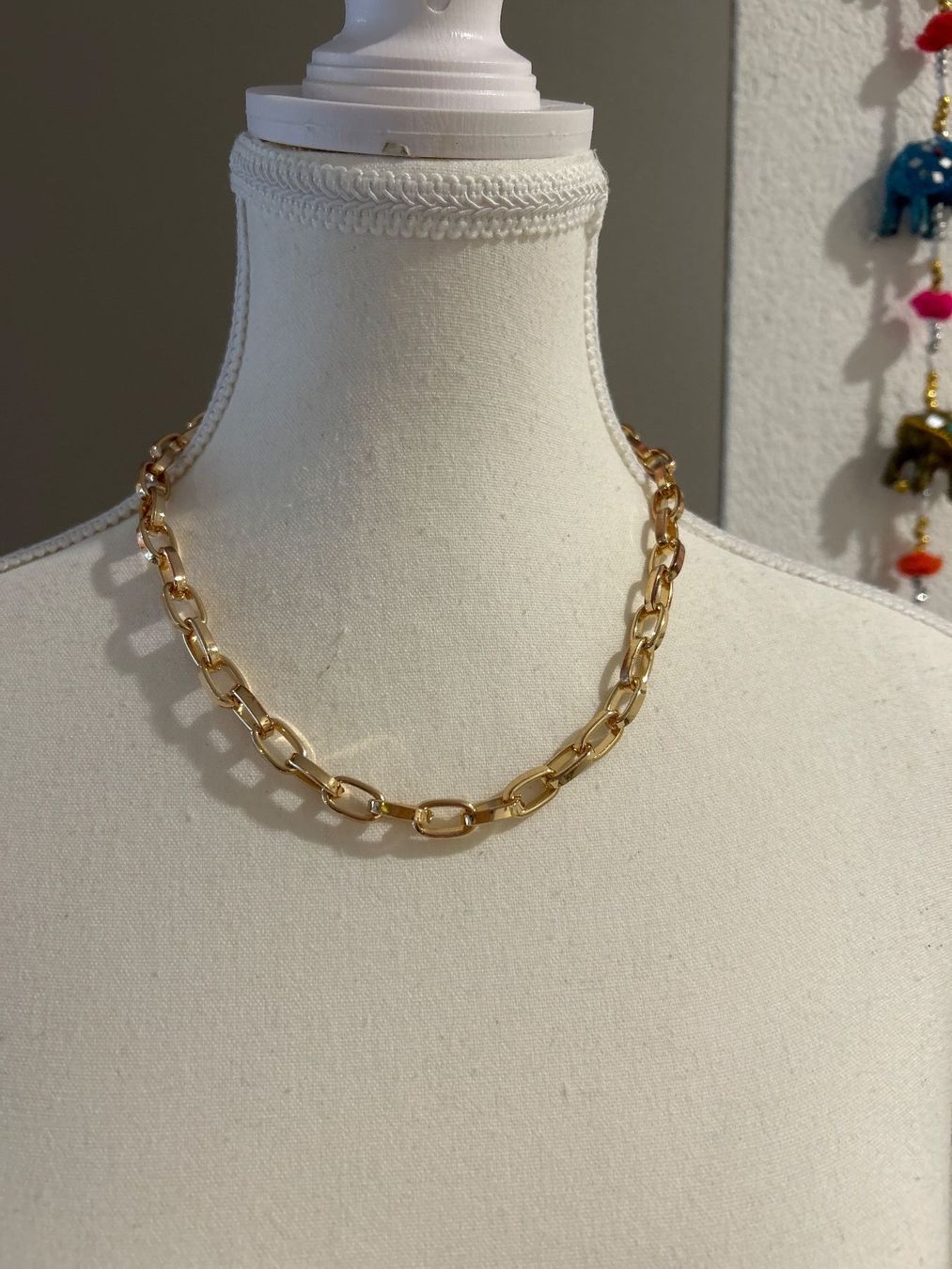 Ketten: Gliederkette goldfarben von Andreani – Gebraucht aus Brunnen von Nala2929 3