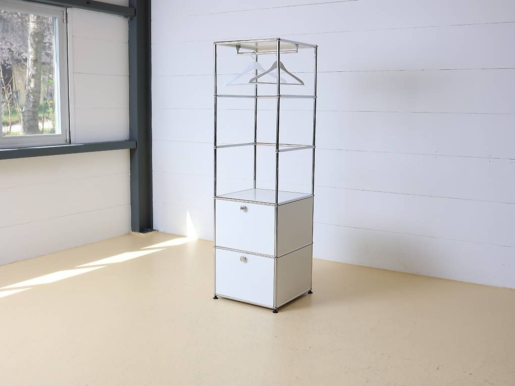 Guardaroba: USM Garderobe in Reinweiss – Usato da Meinisberg venduto da atelier_TILIJA