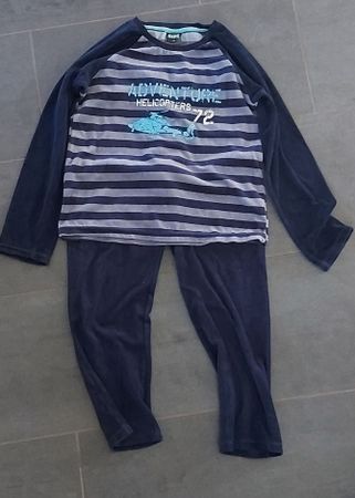Warmer Jungen-Pyjama Grösse 152