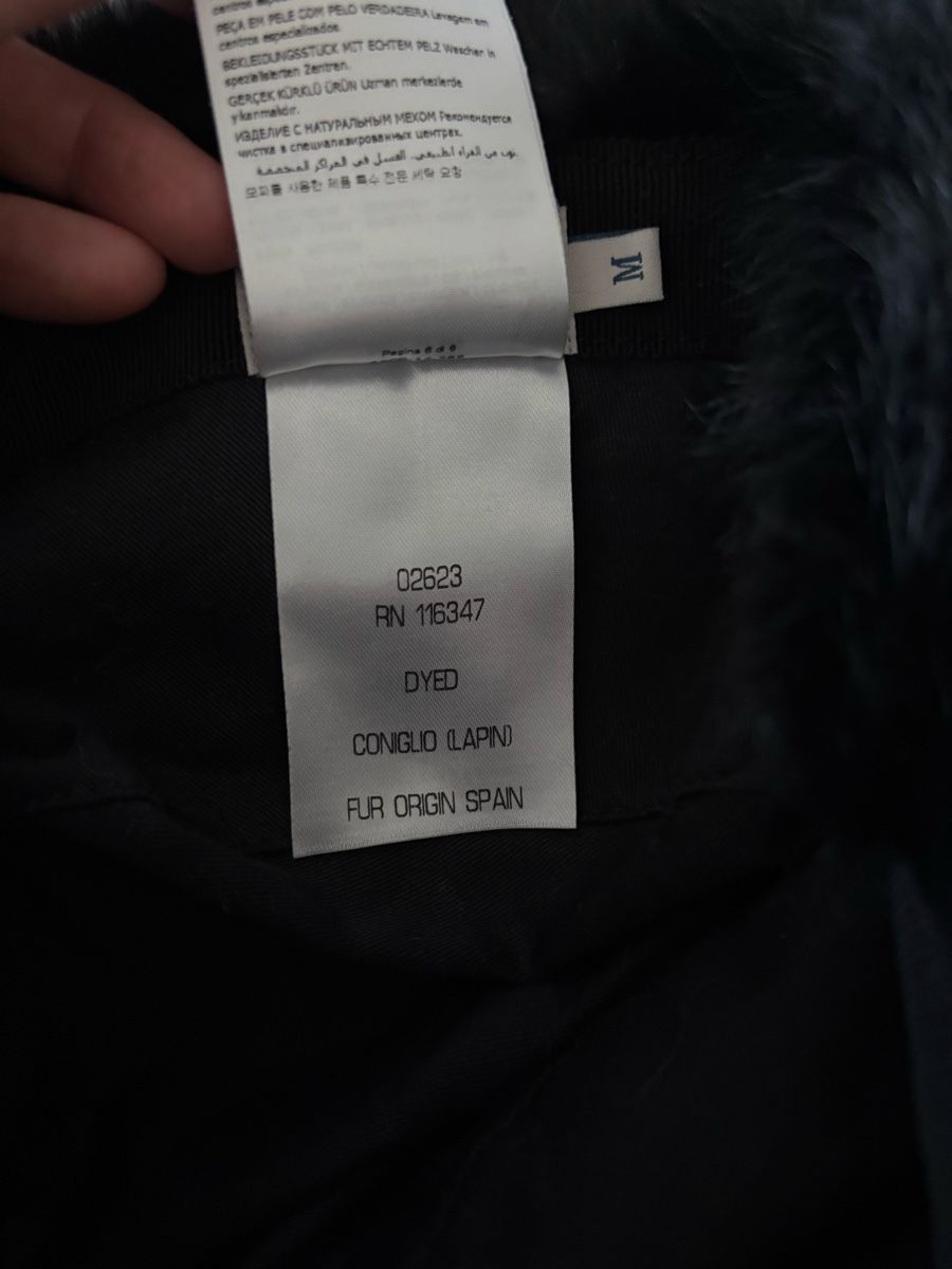 Moncler Copricapi, berretti & cappellini: MONCLER fur hat – Usato da Kilchberg ZH venduto da HGD8008 2