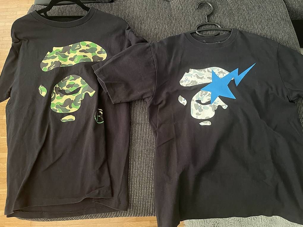 T-shirt: 2 Bape T-Shirts Grösse M – Nuovo e nell'imballaggio originale da Gebenstorf venduto da antonio2801