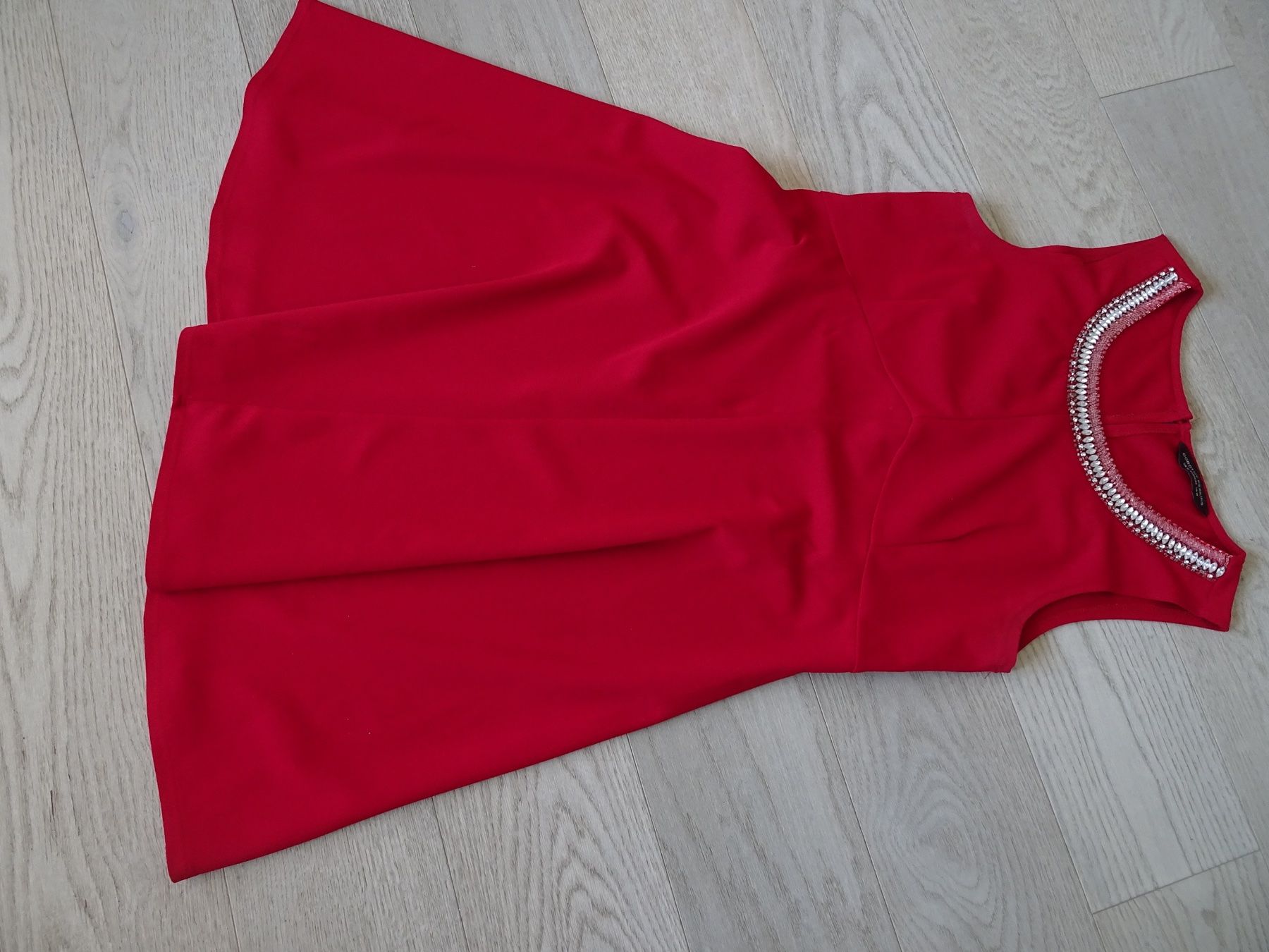 Vestiti: Kleid Stretchkleid rot, Gr. 40 – Nuovo (secondo la descrizione) da Winterthur venduto da Riiita 3