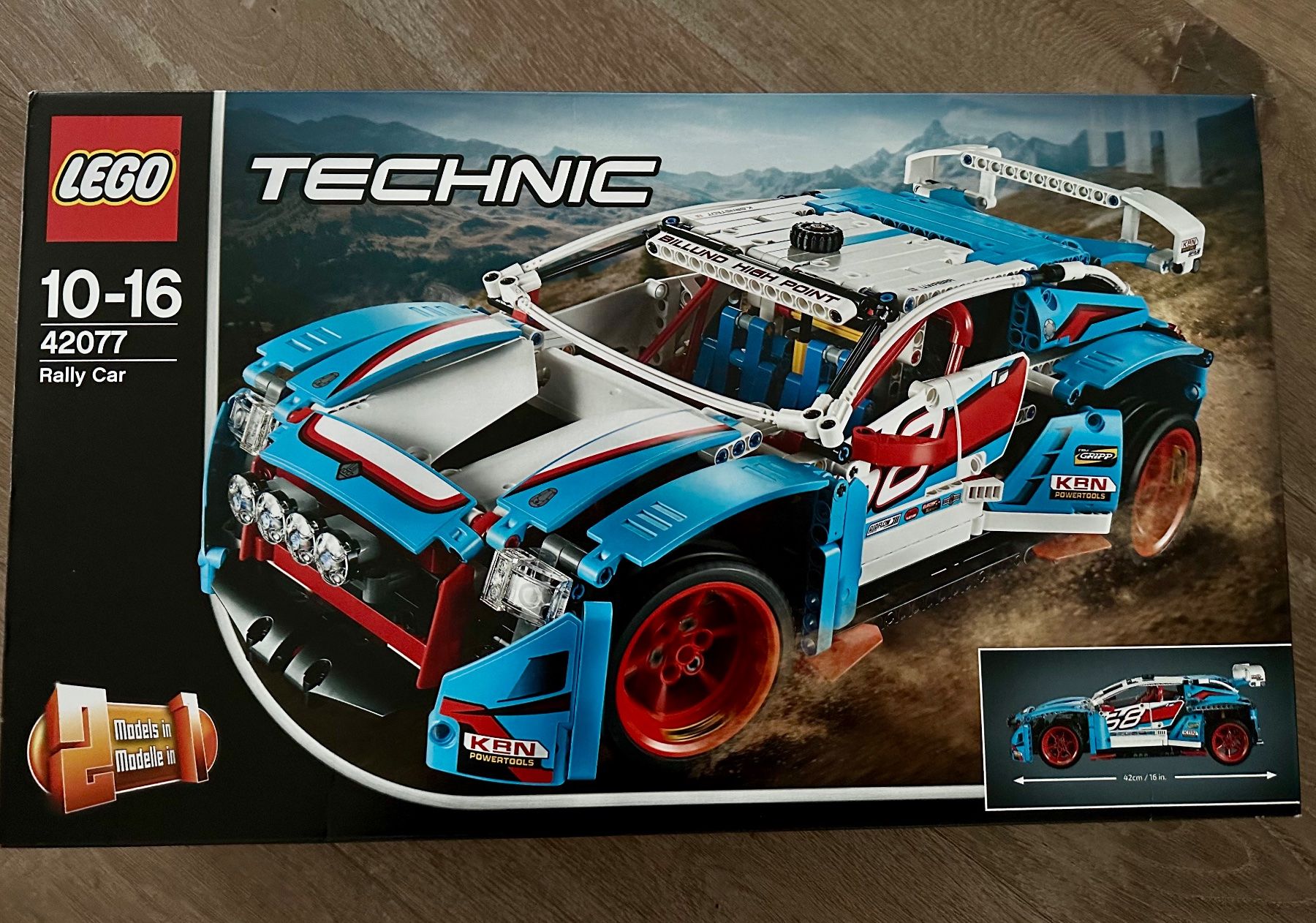 Lego Giocattoli: Lego Technic Rally Car, 42077 – Nuovo e nell'imballaggio originale da Hettlingen venduto da Speedy79
