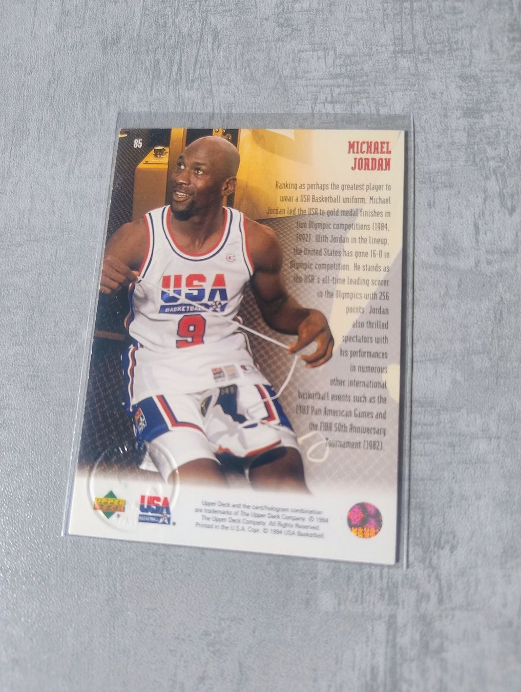 Nba Carte collezionabili: NBA 1994 Upper deck USA Michael Jordan Gold – Nuovo (secondo la descrizione) da Martigny venduto da jul_7s5x 2