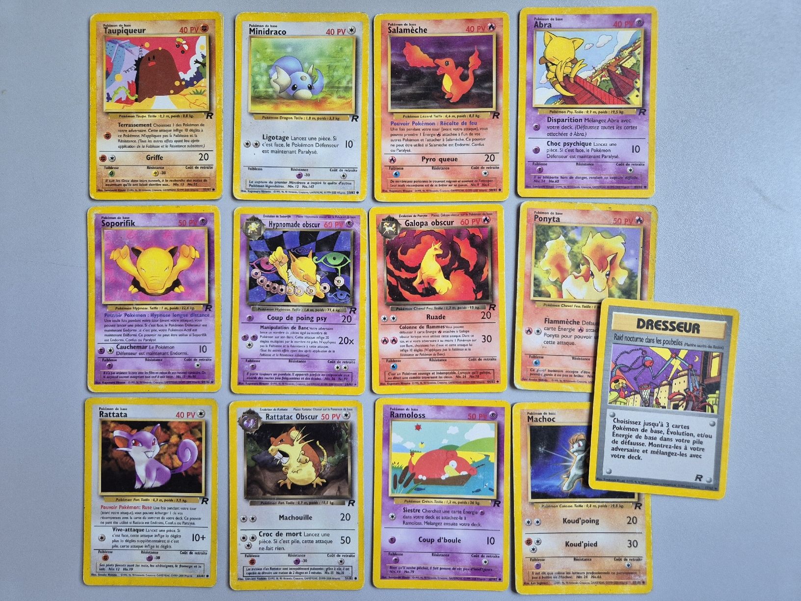 Pokémon Carte collezionabili: Pokémon Team Rocket français  – Usato da Ursy venduto da RetroBebar777