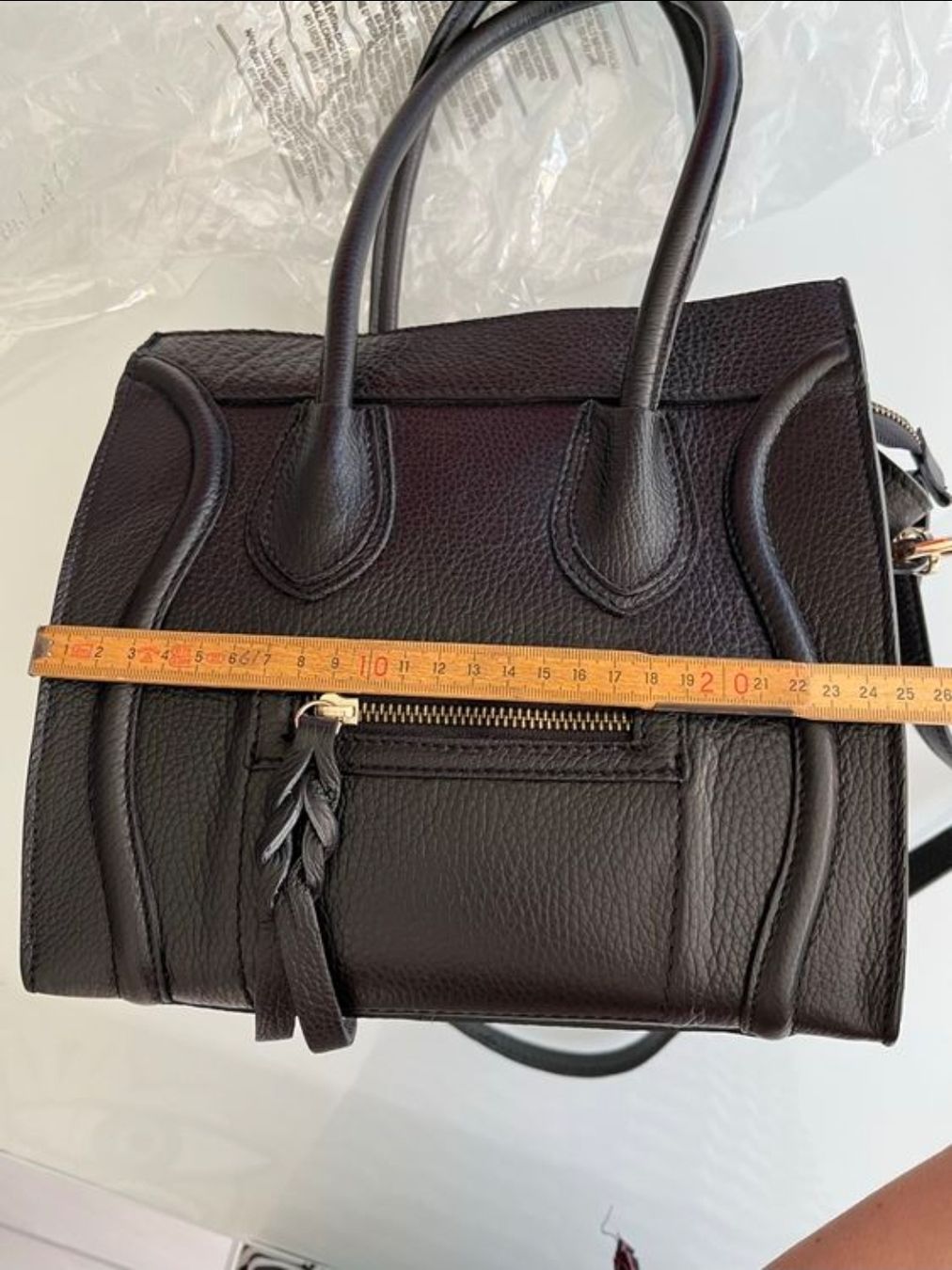 Borse da donna: Ledertasche schwarz – Usato da Oberweningen venduto da tigerwutz 5