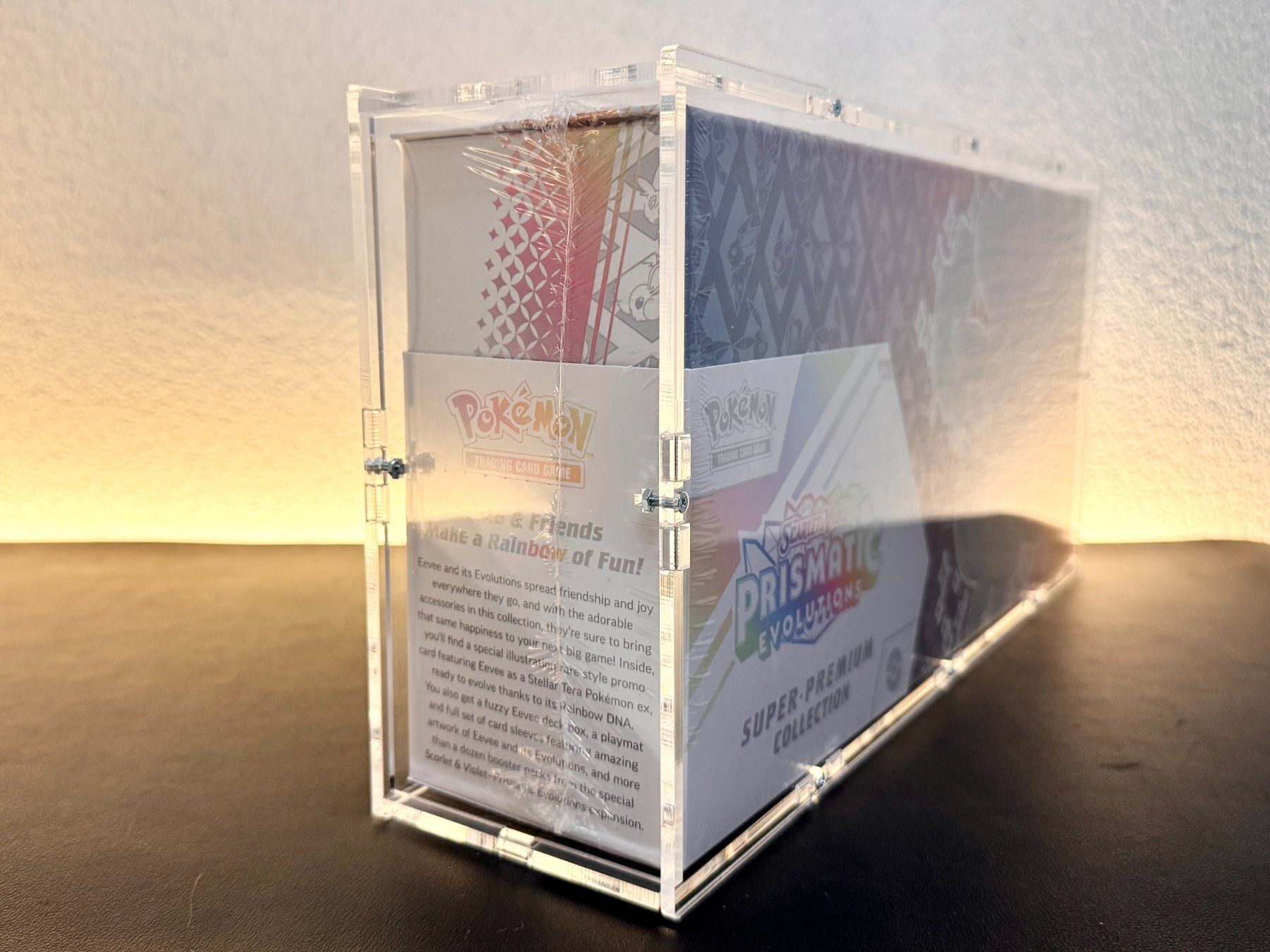 Pokémon Sammelbilder & Trading cards: Pokémon Prismatic Evolutions SPC Eevee EN OVP + Acrylbox – Neu und originalverpackt aus Schlatt TG von catch_up 1