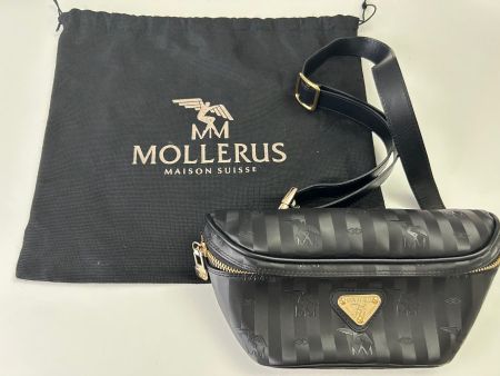 Maison Molerus Gürteltasche classic schwarz/gold Grindelwald