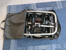 Klappbarer Fahrradhalter (VW) für Anhängervorrichtung