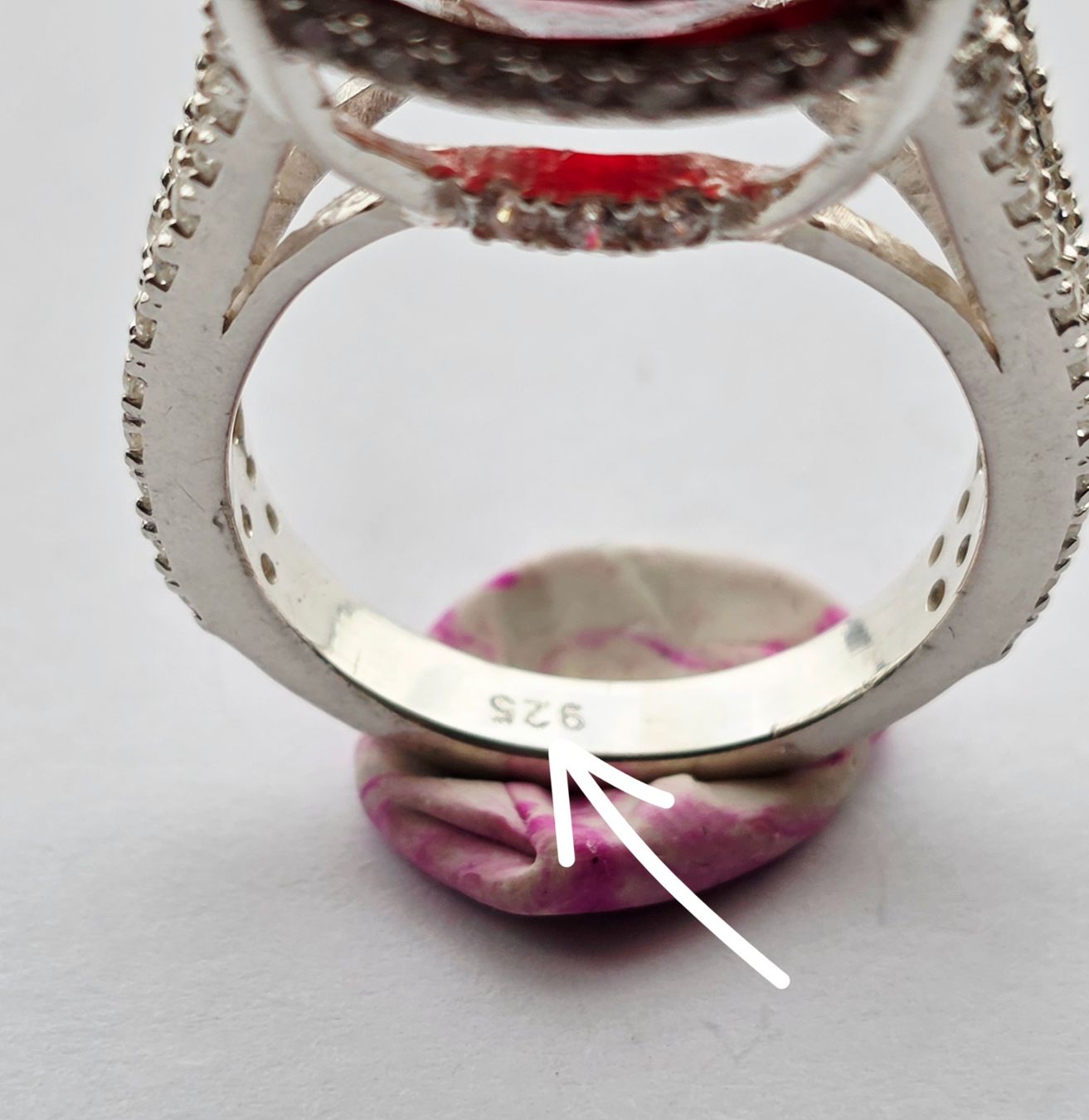 Bagues: Roter Topas Fingerring – Neuf (Voir description) à Zürich par benedikt12 4