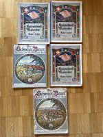alte Ausgaben Schweizer Bauernkalender u. Feierabendkalender