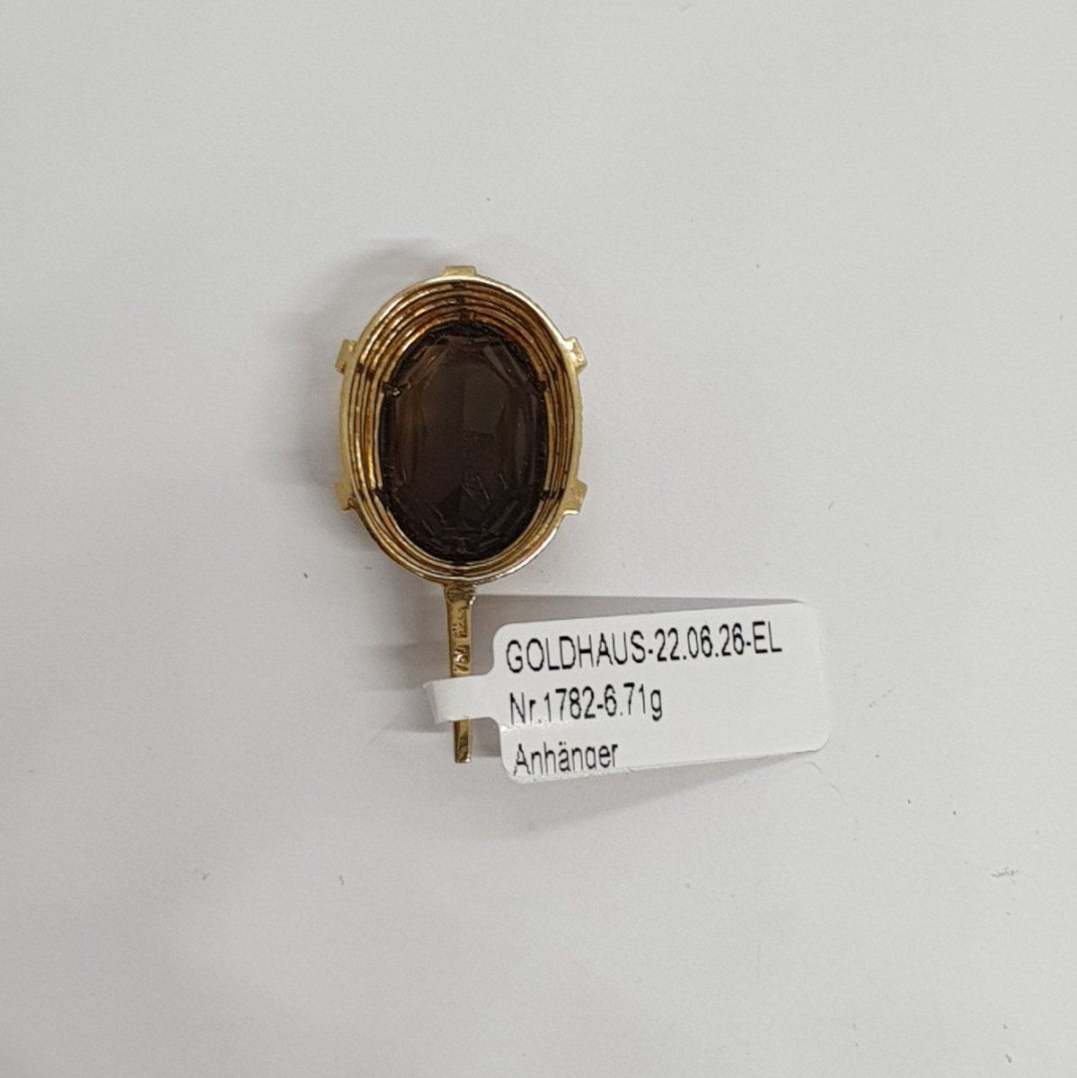 Ciondoli: Echt 18K Gold - Hämatit Anhänger – Usato da Luzern venduto da luzerngoldhaus 3