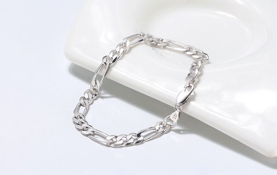 Bracciali & Braccialetti: silber armkette für Männer – Nuovo e nell'imballaggio originale da St. Gallen venduto da yatoot26 2