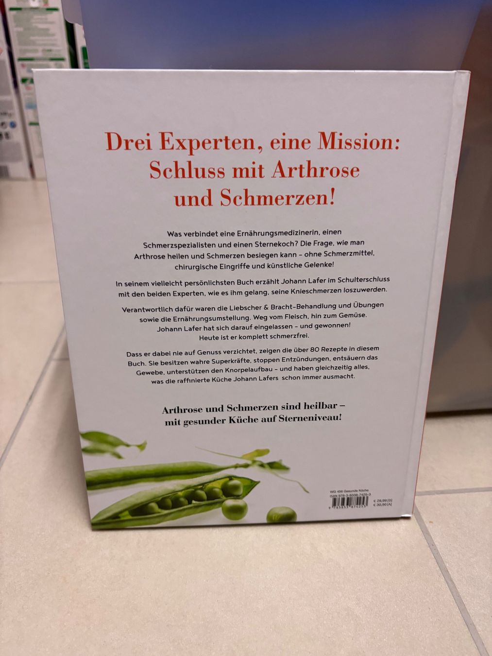 Libri: Essen gegen Arthrose: Das Kochbuch – Usato da Basel venduto da Tierschutz-Flohmi 1