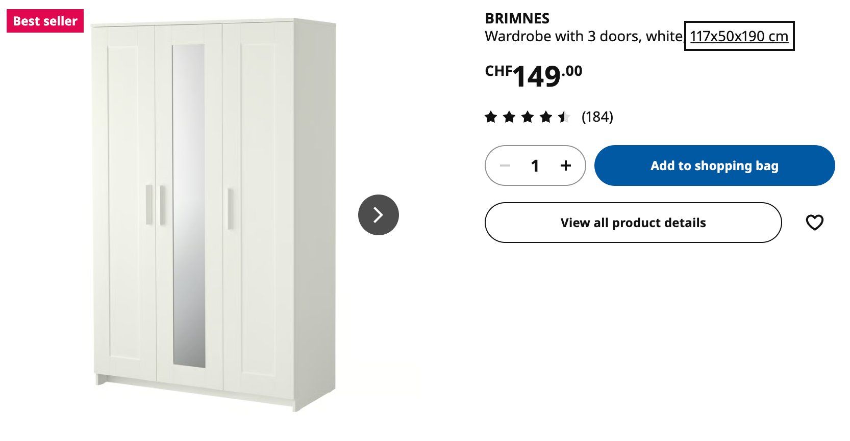 Ikea Armadi: 1x Ikea Kleiderschrank – Usato da Basel venduto da mar_th5n
