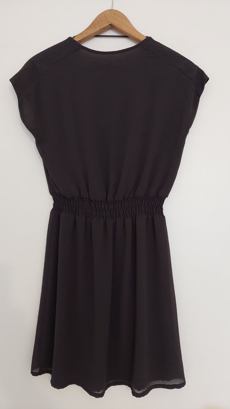 Mango Vestiti: Robe Mango courte taille xs en couleur anthracite – Usato da Genève venduto da bla_s65t 1