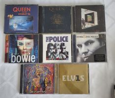 Lot 8 CD Rock Legends - Queen Pink Floyd Bowie The Police