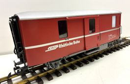 LGB= RhB Gepäckwagen D 4062 - Rhätische Bahn - beleuchtet
