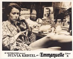 SYLVIA KRISTEL VINTAGE 1974 ORIG. PHOTO