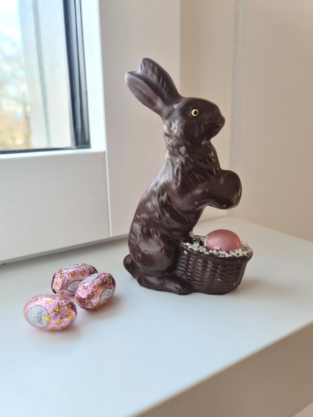 Tutte le decorazioni: Deko-Osterhase in Schoko-Optik – Nuovo (secondo la descrizione) da Uster venduto da Cruleye 2