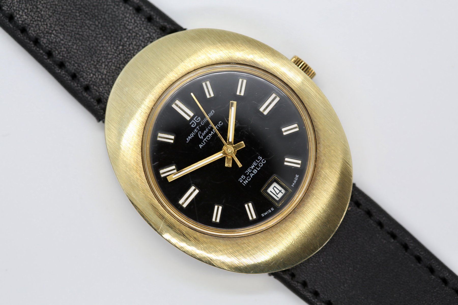 Orologi: Jaquet Girard Geneve Automatik – Usato da Reinach BL venduto da Han-Numismatik 2