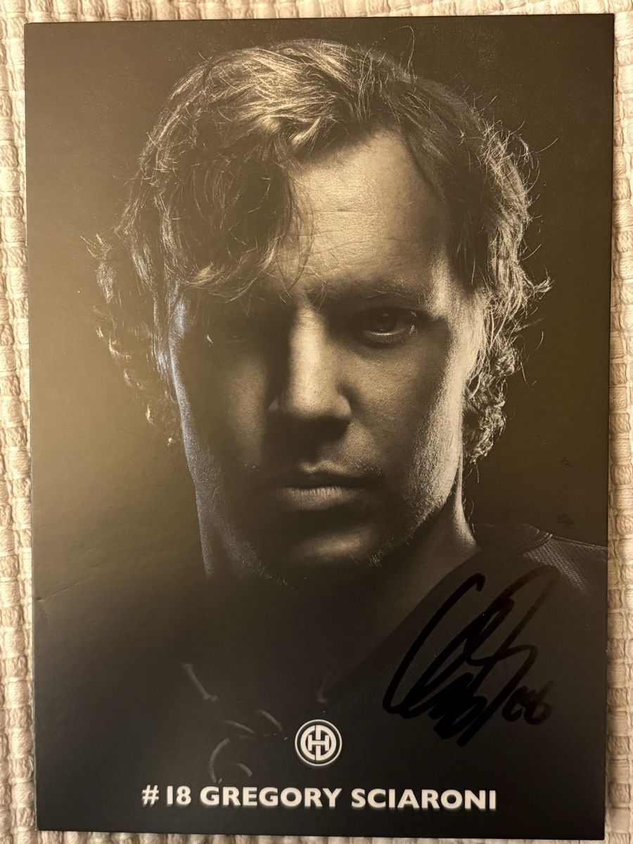 Autografi: AK Autogramm / HCD Eishokey / Gregory Sciaroni – Usato da Rümlang venduto da Kartenpost1