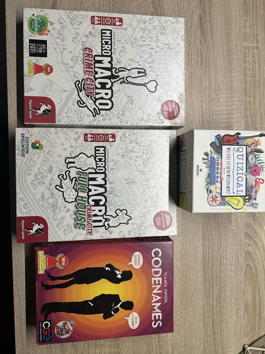 Spiele: 4 tolle Spiele – Gebraucht aus Birrwil von kidsstore