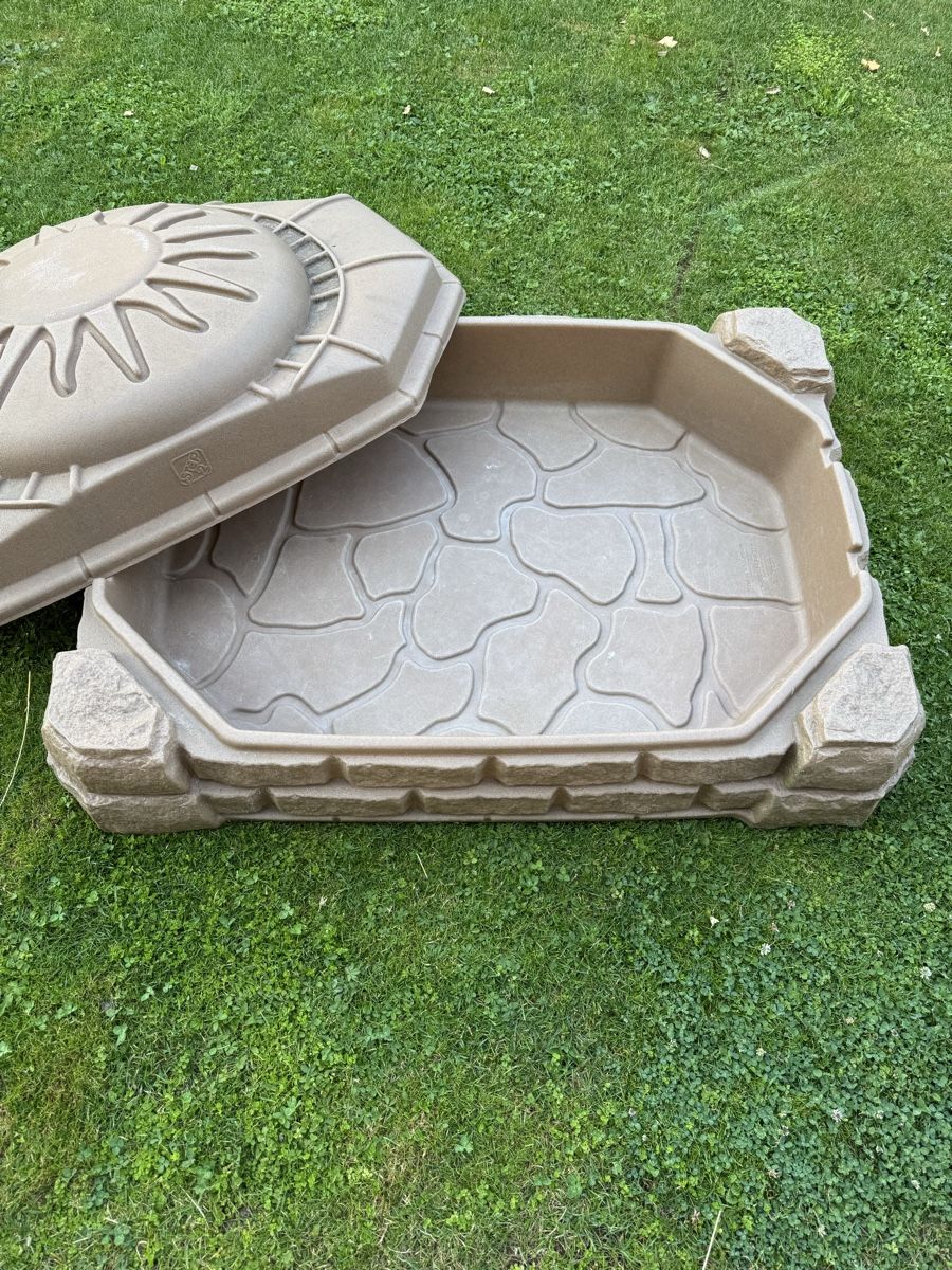 Sabbiera per bambini: Step2 Naturally Playful Sandkasten – Usato da Interlaken venduto da fbnscl 1