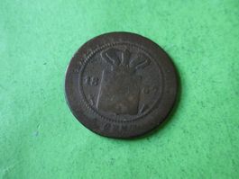 Niederländisch Indien 1867, 1 Cent