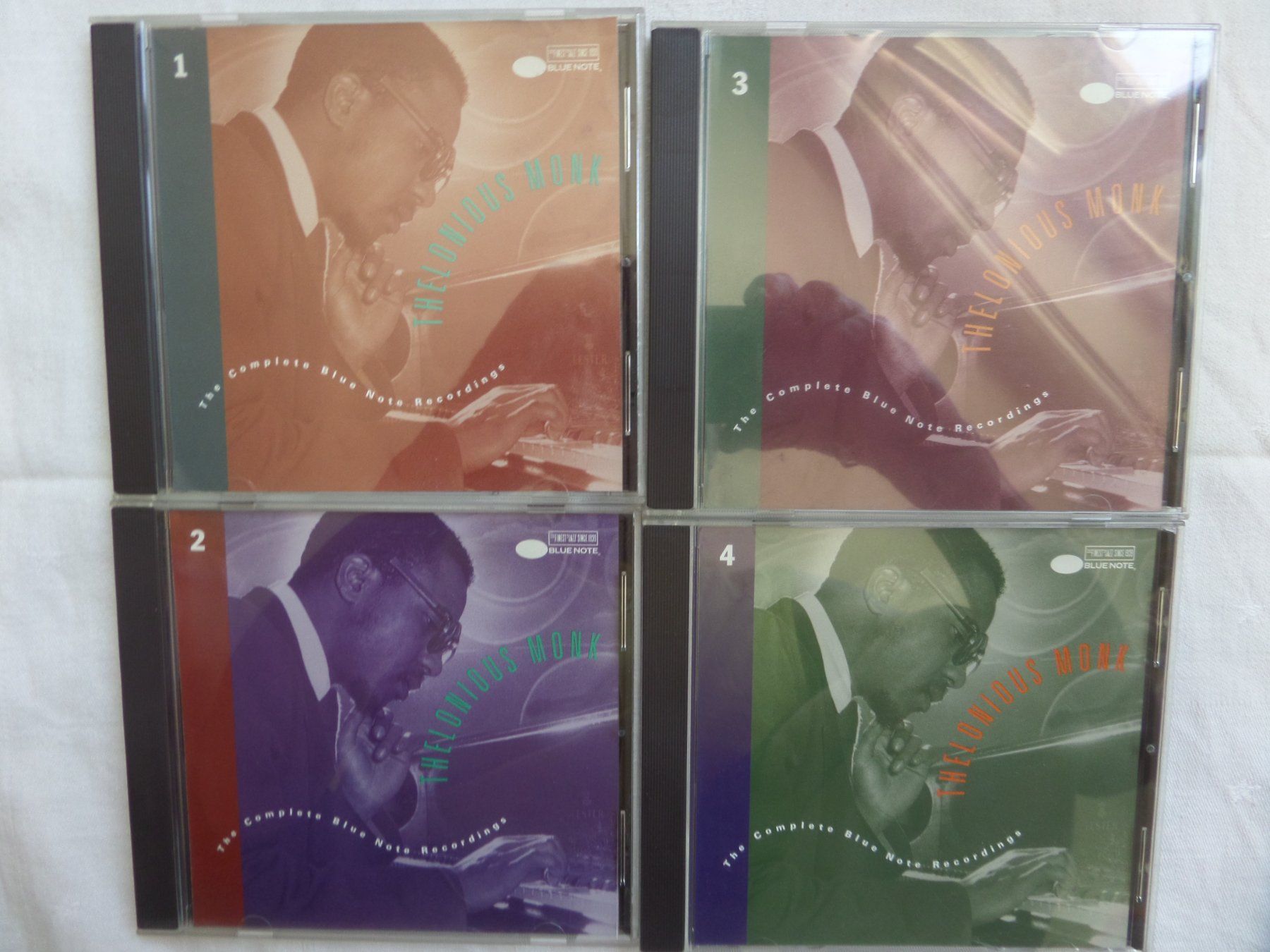 CDs: Thelonious Monk – The Complete Blue Note Recordings - 4 X CD – Gebraucht aus Genève von CDLPBookS