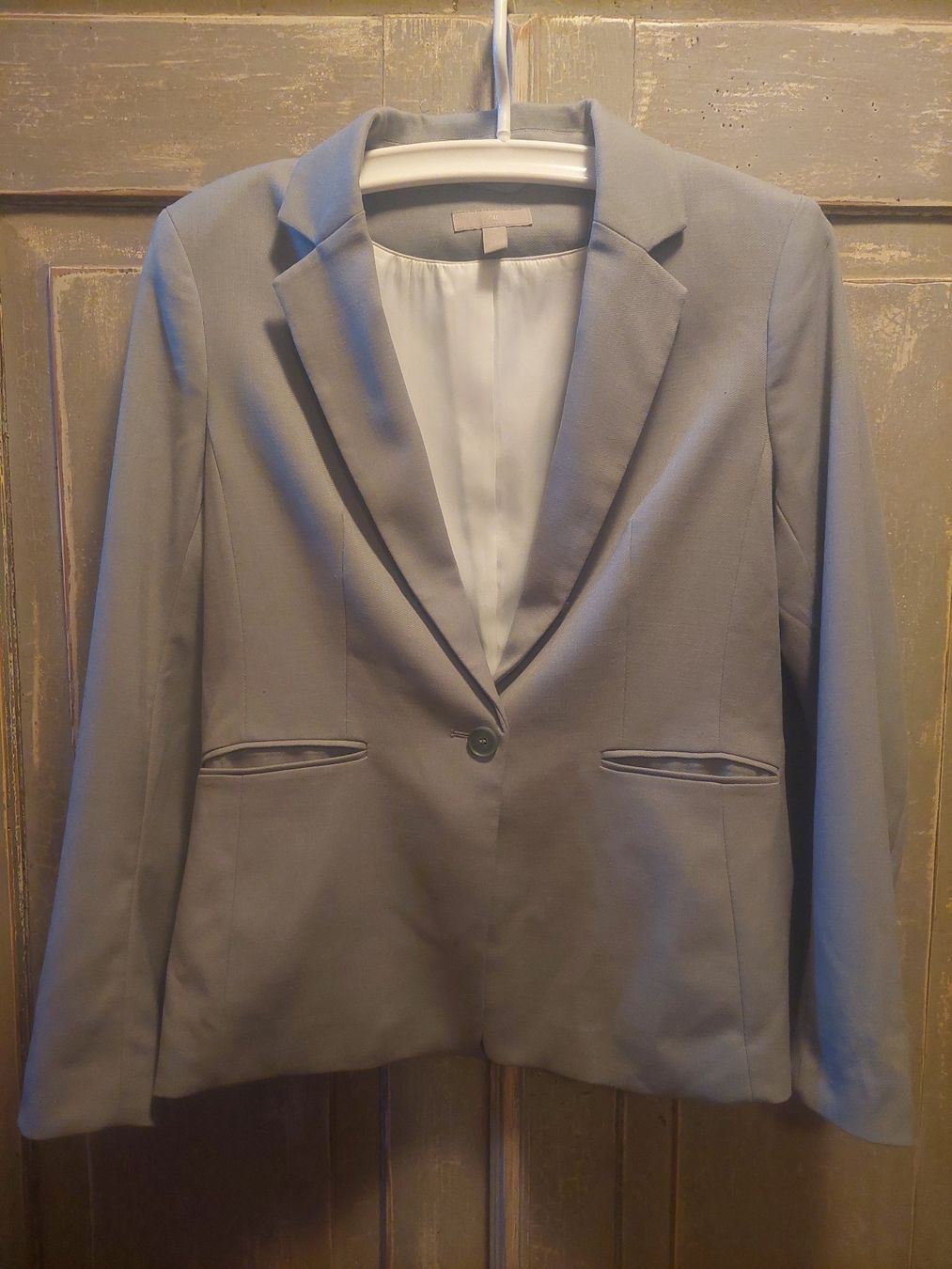 H&M Jacken: H&M . Blazer lindengrün - 40 – Gebraucht aus Besenbüren von piculo