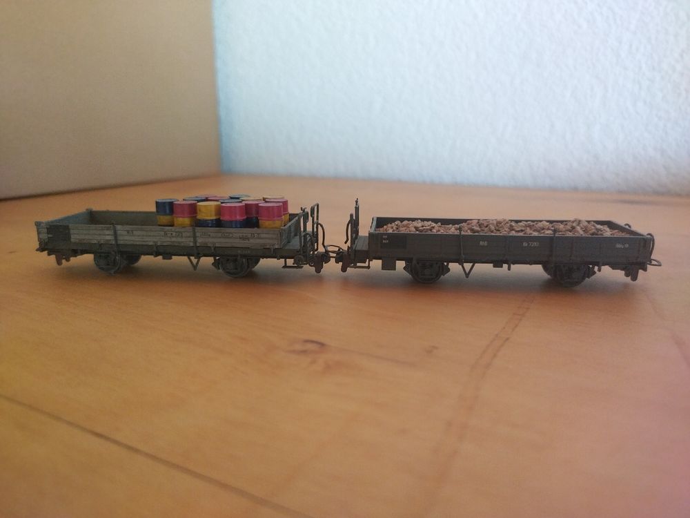 Bemo Modelleisenbahnen: Bemo RhB Flachgüterwagen – Defekt aus Ersigen von siux23