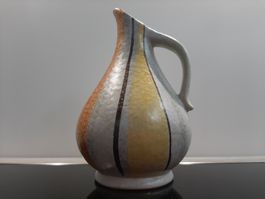 50er 60er vintage Schmider Keramik Henkelvase Krugvase