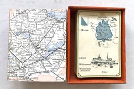 Jeu des Cantons / Kantonsspiel Schweiz - Antikes Quartett