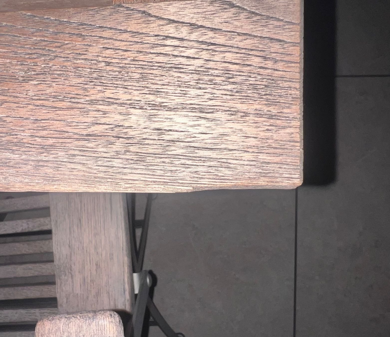 Tischset: Kircodan Teakholz Outdoormöbel Espresso Design Arne Vodder – Gebraucht aus Cham von lonzi67 7