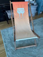 Aperol Liegestuhl/Deckchair-NEU-4 Stück verfügbar-CHF 40/Stk