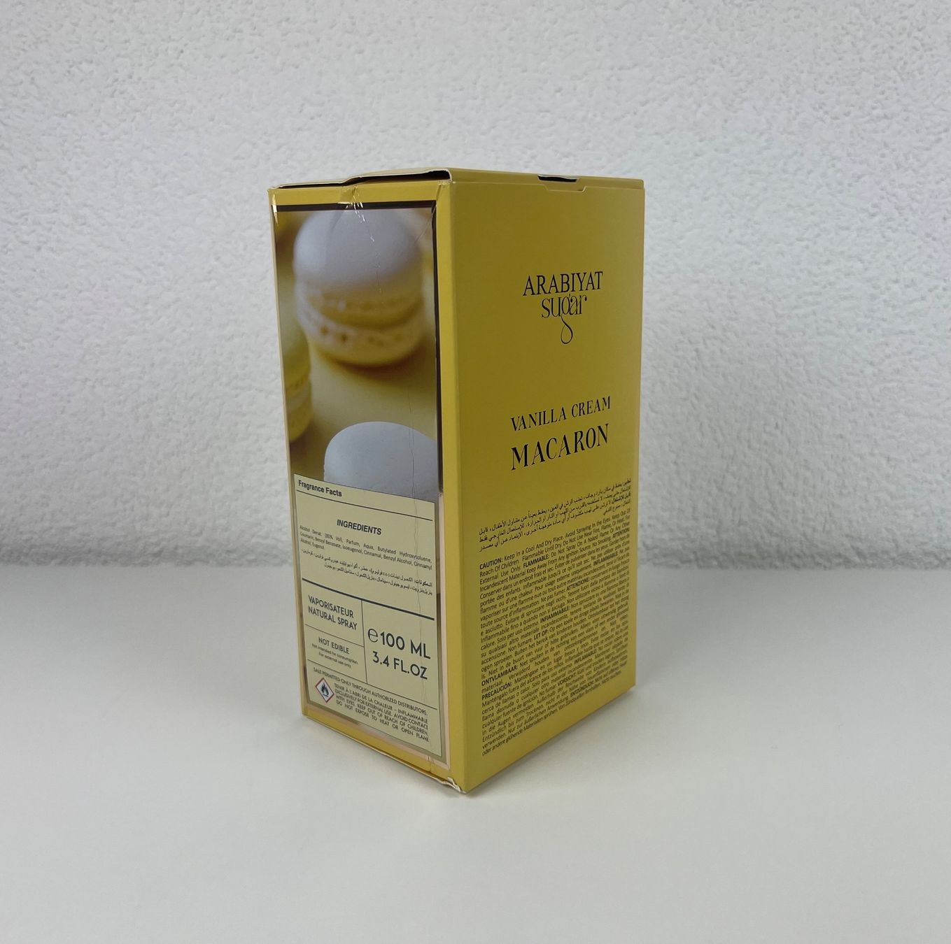 Profumi & Eau de Toilette: Arabiyat Sugar - Vanilla Cream Macaron Eau de Parfum 100ml – Usato da Stein am Rhein venduto da Moons_of_Saturn 5