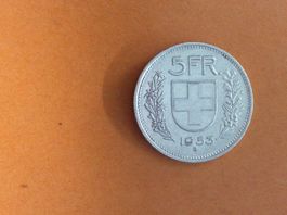 5 francs  1953   Jolie