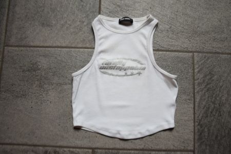 Damen Tally Weijl Crop Top gr. S - 'Totally unstoppable'