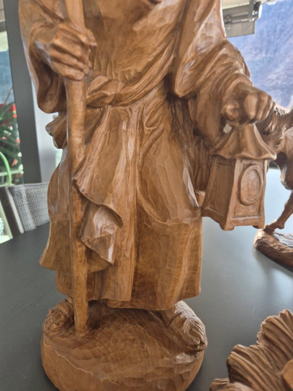 Toutes les décorations: Krippe gross-echtes Holz von Schnitzer CH Sutter – D'occasion à Lalden par aneleh58 4