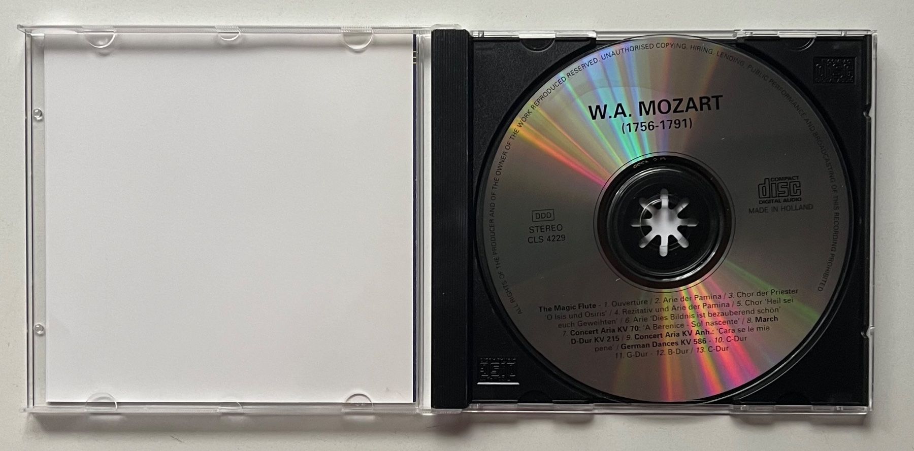 CD: Mozart / Die Zauberflöte – Usato da Näfels venduto da rottabi 2