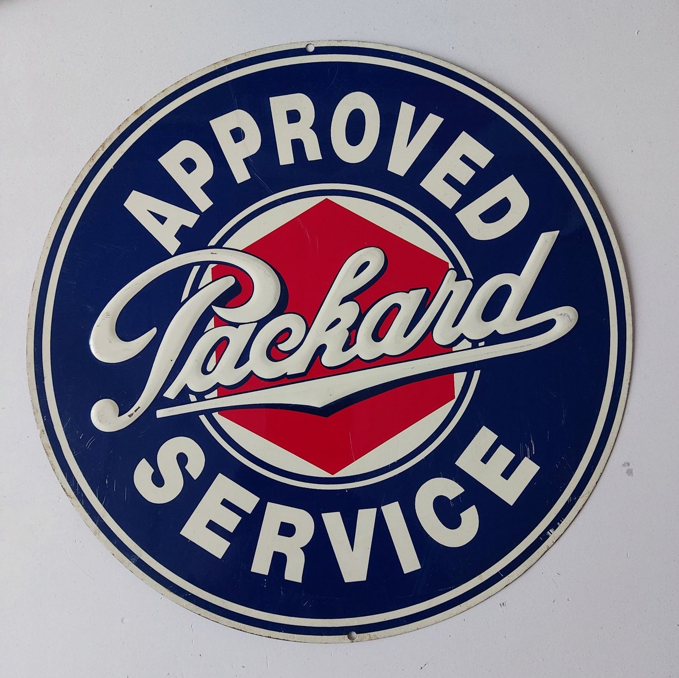 Cadillac Insegne: Blechschild Packard Service – Usato da Schenkon venduto da Elbarto007