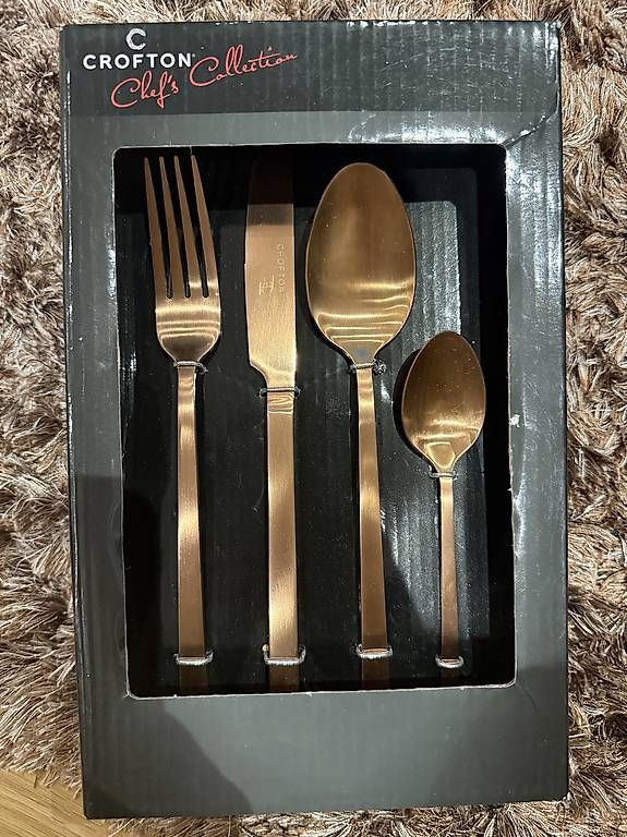 Set di posate: Besteck Kupfer 16-Teilig Neu – Nuovo e nell'imballaggio originale da Islikon venduto da l.ina3 1