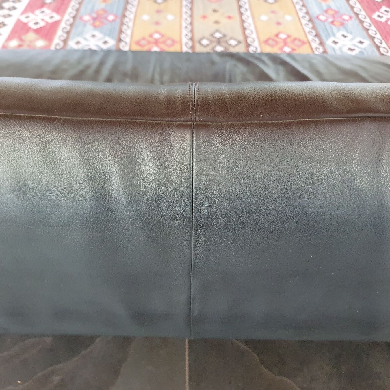 Divani: Rolf Benz Sofa 2er 4100 feines Leder schwarz – Usato da Sirnach venduto da Lemon04 5