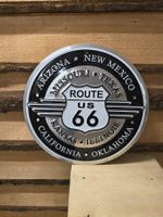Blechschild Route 66