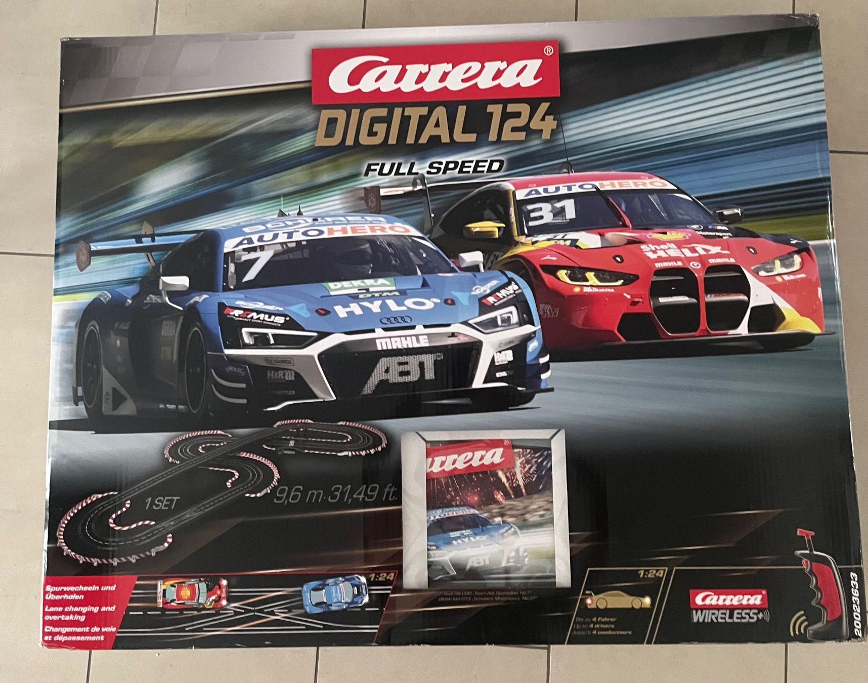 Carrera Piste: Carrera Digital 124 full speed Neu – Nuovo (secondo la descrizione) da Bonstetten venduto da kus_66rp