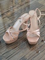 Sommerliche Sandalen in Rosé, Gr.37