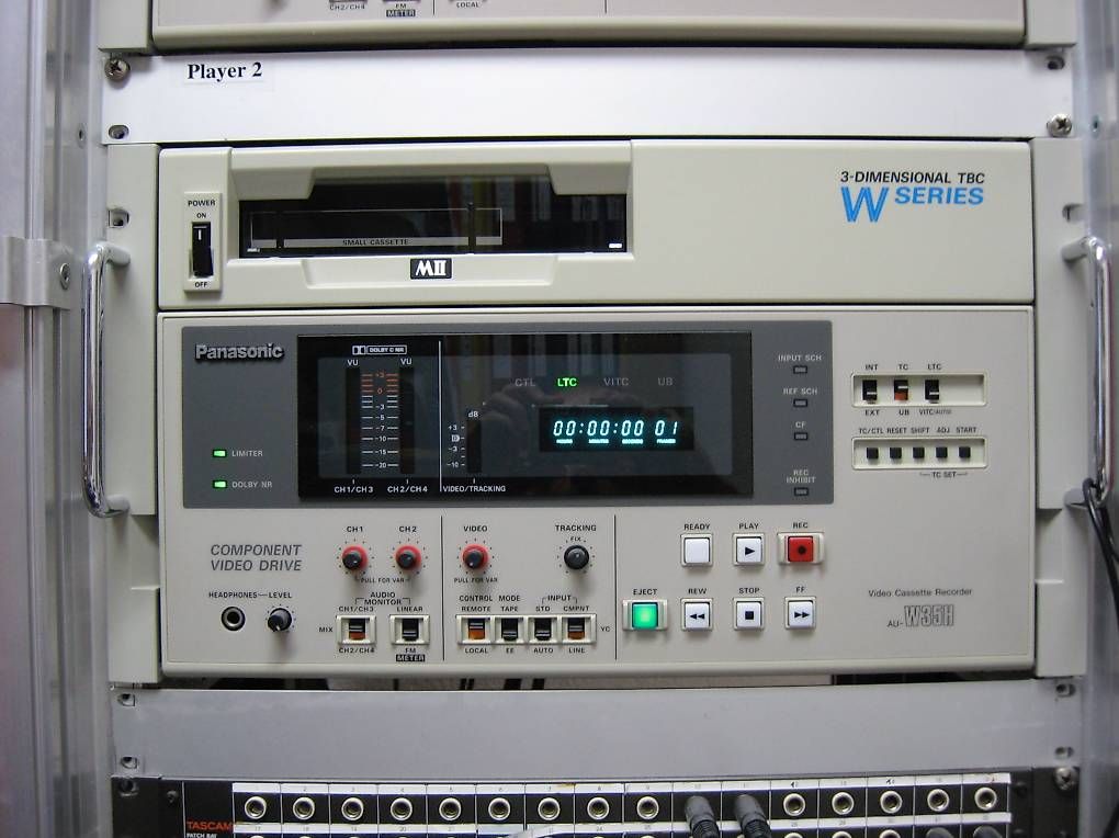 Registratori: Panasonic AUW35H professioneller M-II Studiorecorder – Usato da Hägendorf venduto da AdlerTom 1
